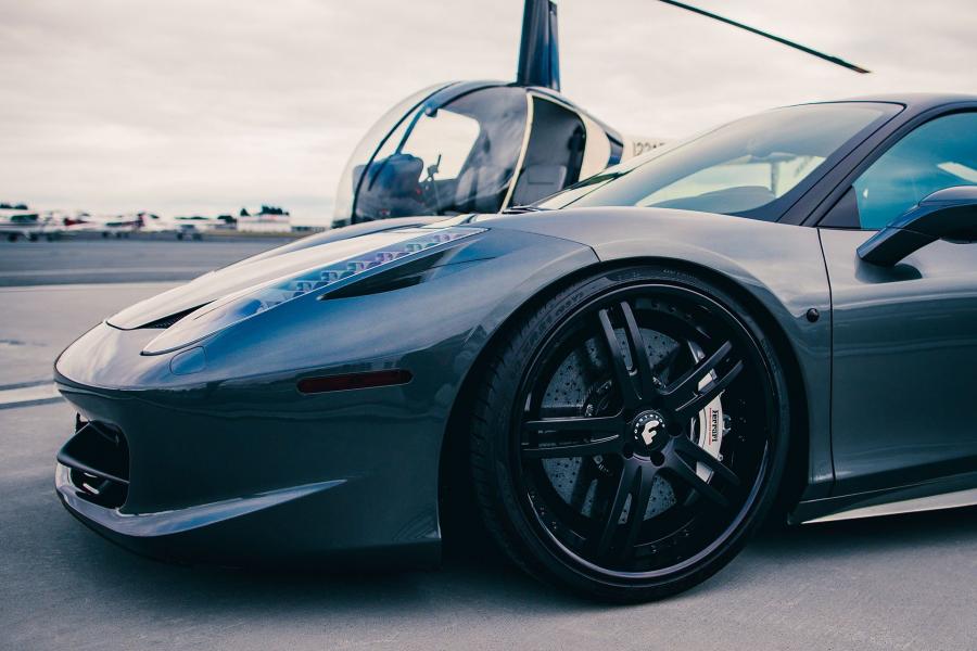Детали экстерьера Ferrari 458 Italia on Forgiato Wheels (Pianura) 2018 года  (фото 2 из 3)